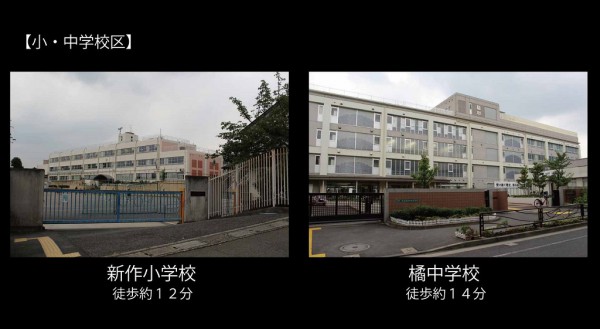 新作小学校・橘中学校