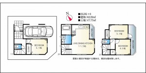 下作延新築A号棟madori