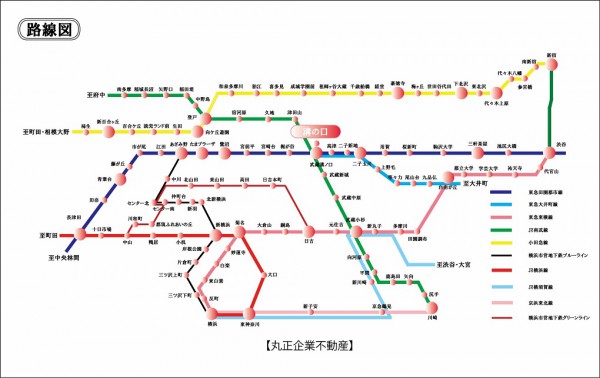 路線図 （溝の口）