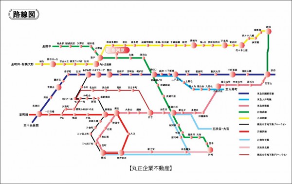 路線図 （宿河原）